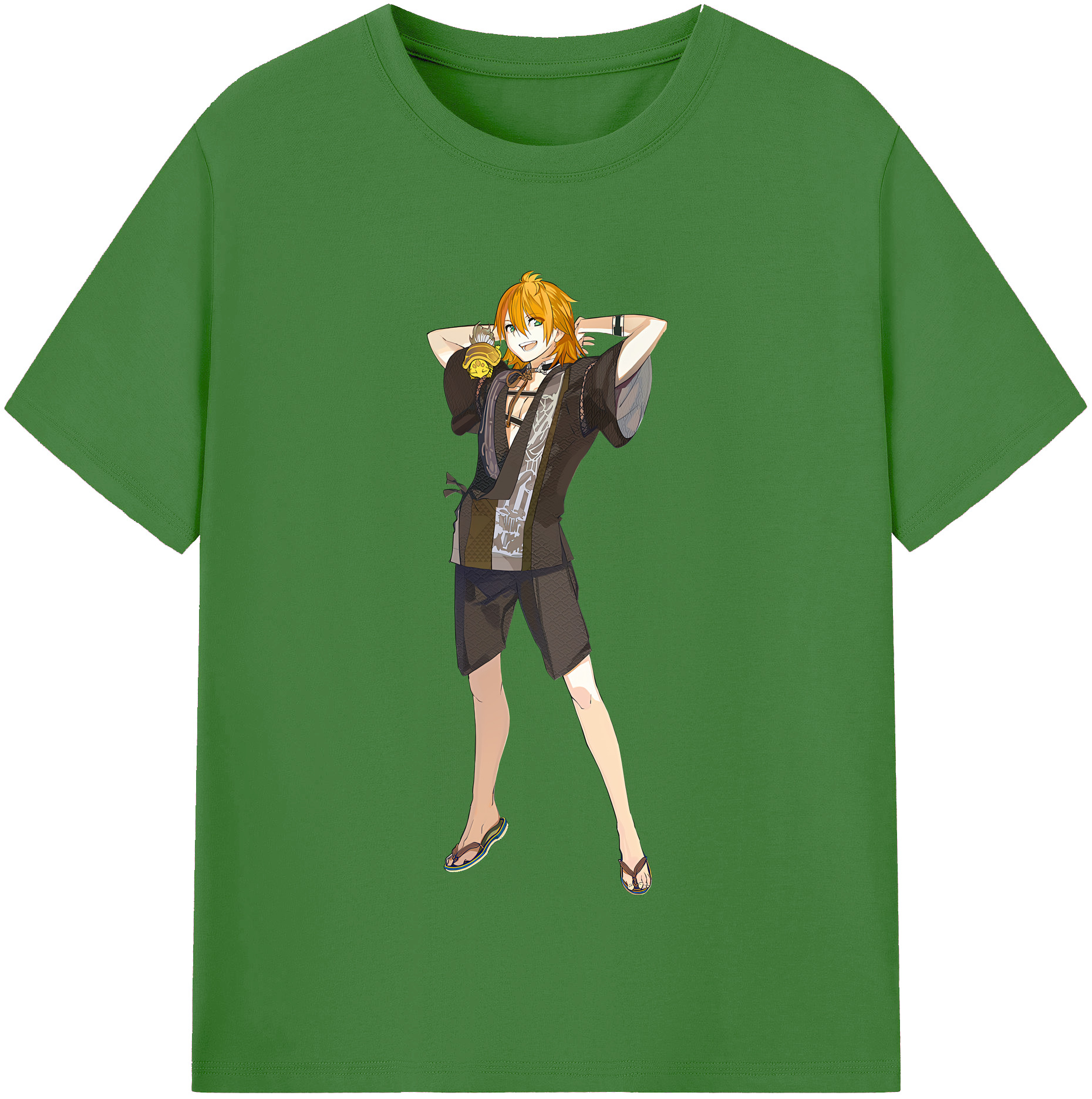 （画像用） 刀剣乱舞 Touken Ranbu レディースカジュアルプリントTシャツ（綿100％）